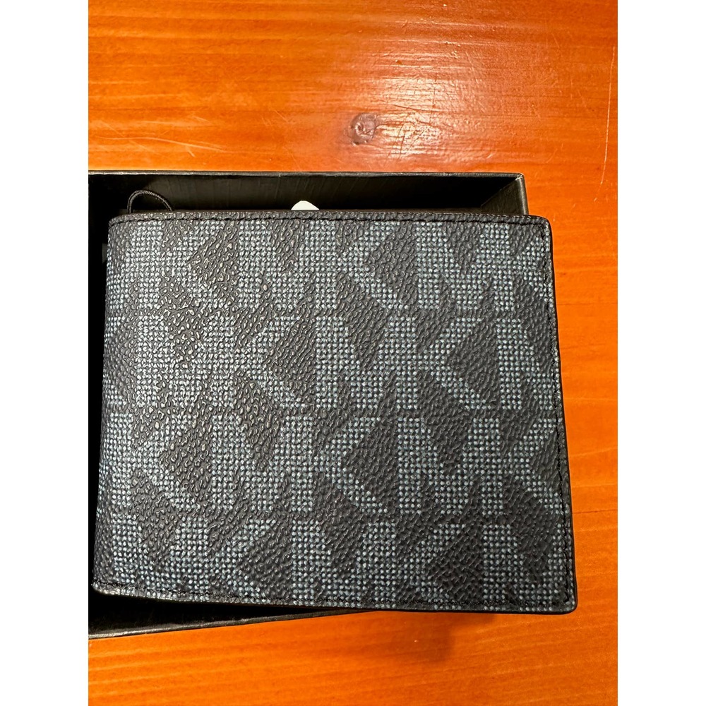 Michael Kors Jet Set Men’s Billfold Wallet & Money Clip Boxed Gift Set - Picture 3 of 7